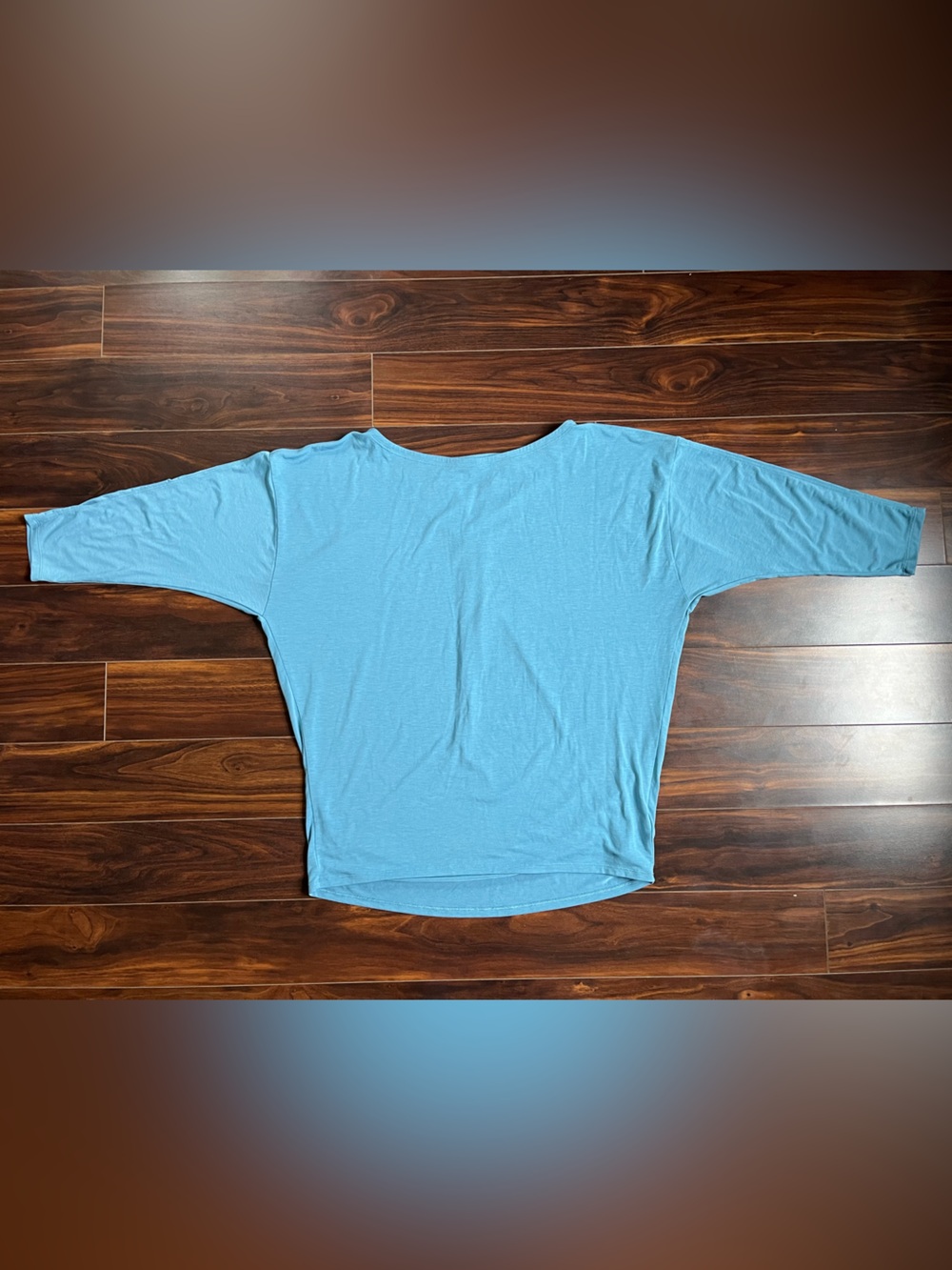 Athleta Sky Blue Move With Ease Dolman Sleeve Top, M, EUC